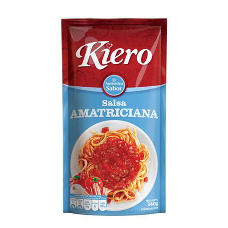 Imagen de Salsa Amatriciana Kiero 340 Gr