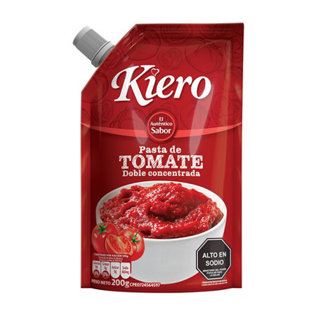 Imagen de Pasta De Tomate Kiero Doble Concentrada 200 Gr