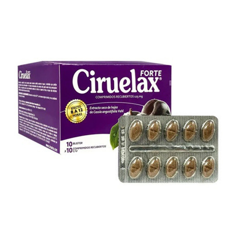 Imagen de Ciruelax Forte Comprimido 125 Mg X10