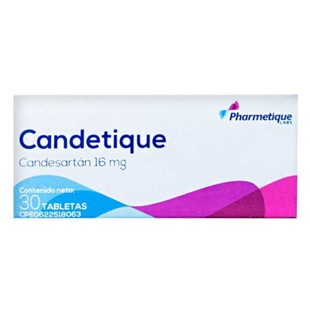 Imagen de Candetique 16 Mg x 30 Tab.
