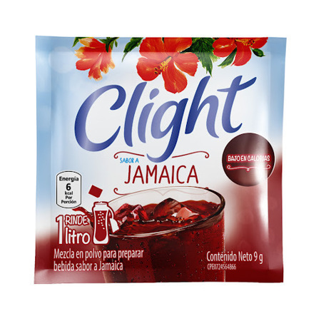 Imagen de Jugo En Polvo Clight De Jamaica 9 Gr