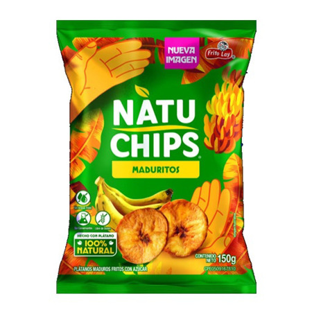 Imagen de Platanito Maduritos Natuchips 150 Gr.