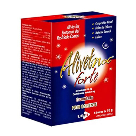 Imagen de Alivetnoc Forte Frio/Caliente x 6 Sobres Leti