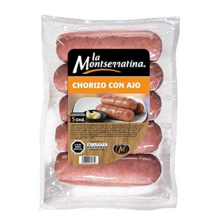 Imagen de Chorizo Con Ajo La Montserratina 5 Und