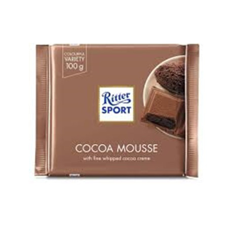 Imagen de Chocolate Barra Ritter Sport Cocoa Mousse 100g