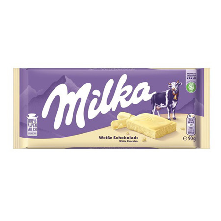 Imagen de Chocolate Barra Milka White 90g