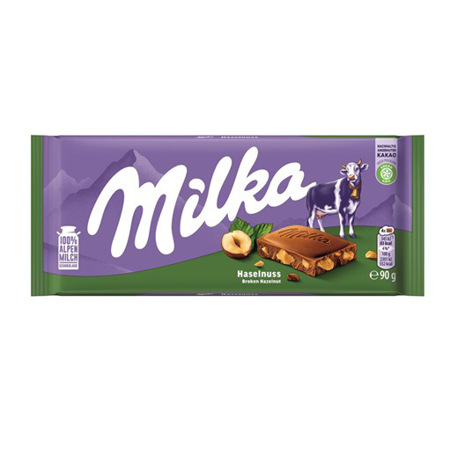 Imagen de Chocolate Barra Milka Con Avellana 90g