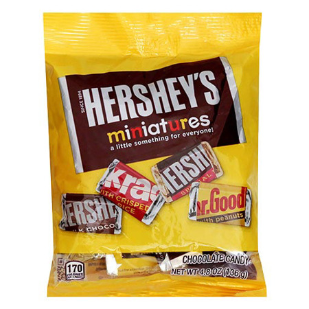 Imagen de Chocolate Barra Hersheys Miniatures 136g.