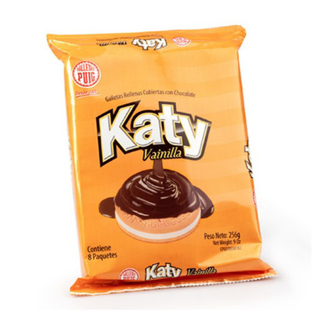 Imagen de Galleta Cubierta Katy Vainilla 256g