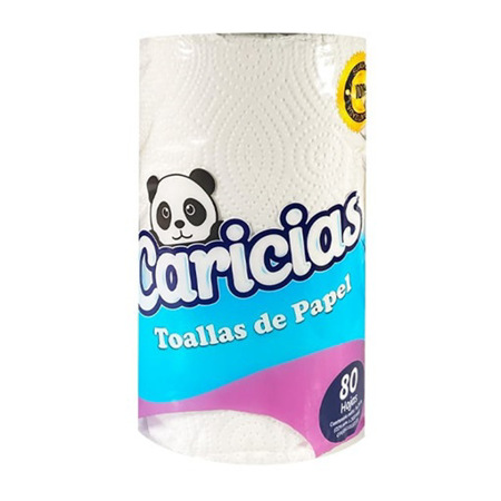 Imagen de Toallin Caricias 80 Hojas Und