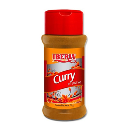 Imagen de Curry En Polvo Iberia 70 Gr.