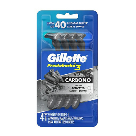Imagen de Afeitadora Gillette Pb3 Carbon 4 Und