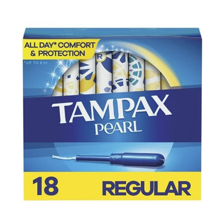 Imagen de Tampones Tampax Pearl Regular 18 Und