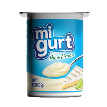Imagen de Yogurt Firme Migurt Pie De Limon 125g