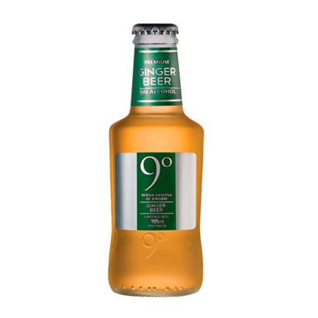 Imagen de Bebida Gasificada  Ginger Beer Nueve Grados 200ml