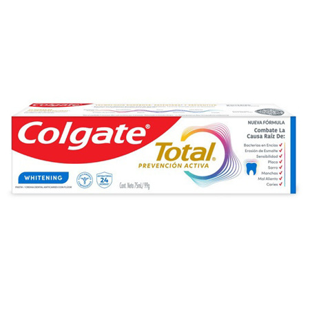 Imagen de Crema Dental Colgate Total Whitening 75ml