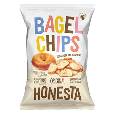 Imagen de Tostada Honesta Bagel Chips Original 150g