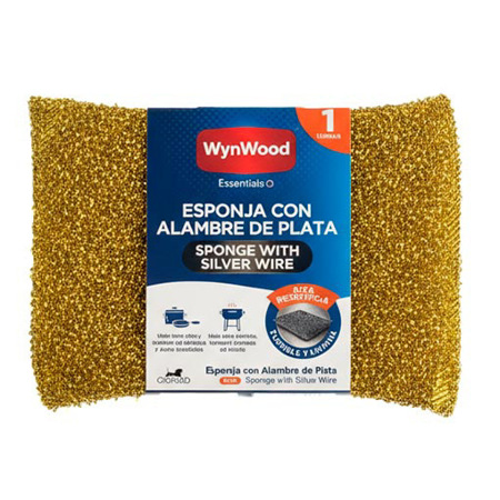 Imagen de Esponja Wynwood Con Alambre De Plata Und