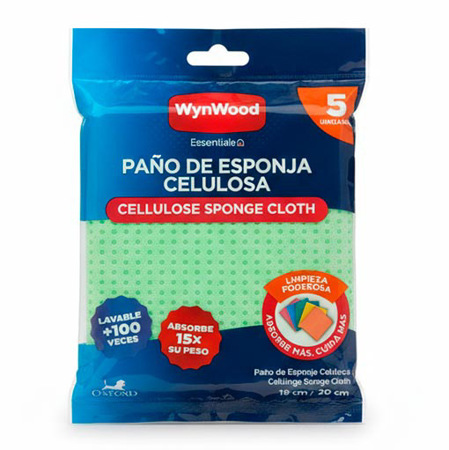Imagen de Paño Wynwood De Esponja Celulosa X5und
