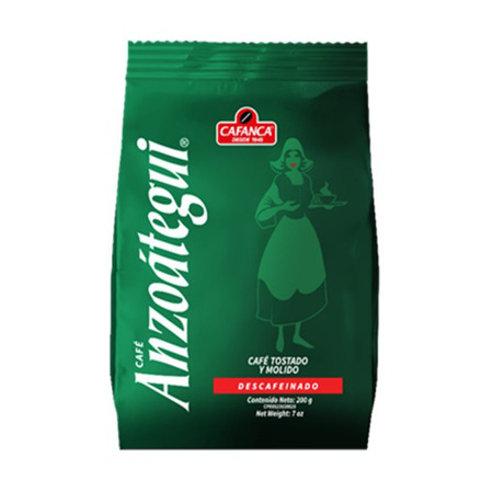 Imagen de Café Molido Anzoátegui Descafeinado 200g