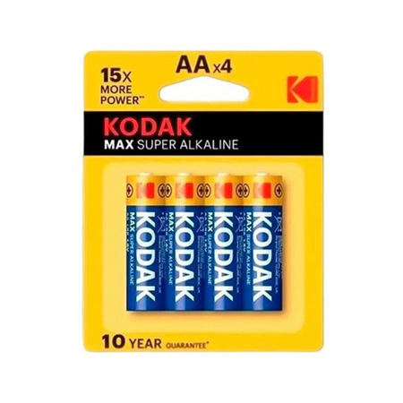 Imagen de Bateria Kodak Super Aa Alcalina 4 Und