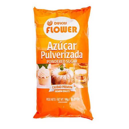 Imagen de Azúcar Blanca Dulce Flower Glass 900g