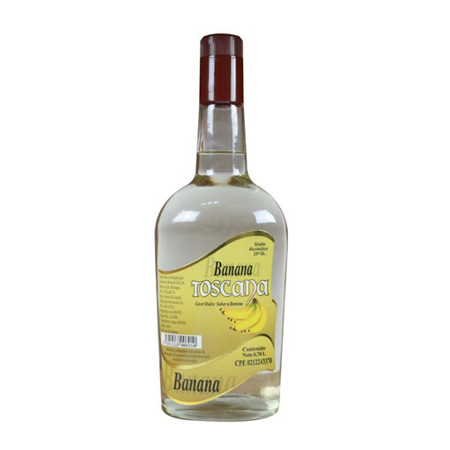 Imagen de Licor Dulce De Banana Toscana 0.70l