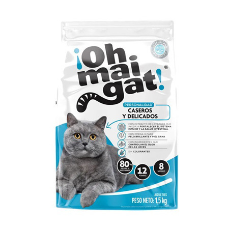 Imagen de Alimento Para Gato Ohmaigat 1.5kg
