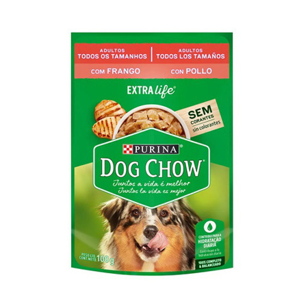 Imagen de Alimento Para Perro Dog Chow Extra Life Adulto Pollo 100g
