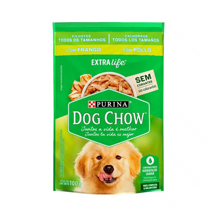 Imagen de Alimento Para Perro Dog Chow Extra Life Cachorro Pollo 100g