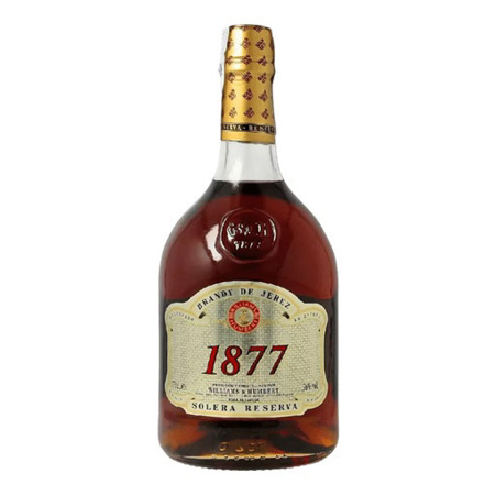 Imagen de Brandy de Jerez Solera Reserva 1877 Williams & Humbert 0,70 L.