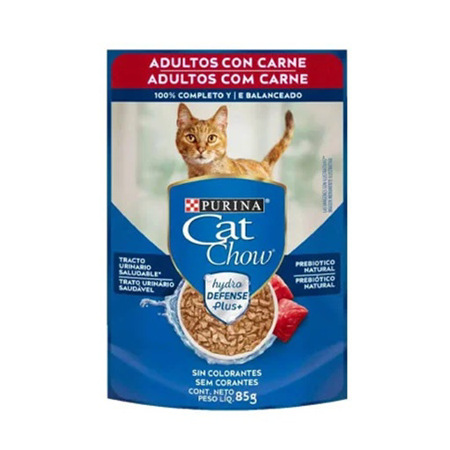 Imagen de Alimento Para Gato Catchow Adulto Carne 85g
