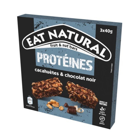 Imagen de Barra De Proteína Eat Natural Mani Y Chocolate 3x40g