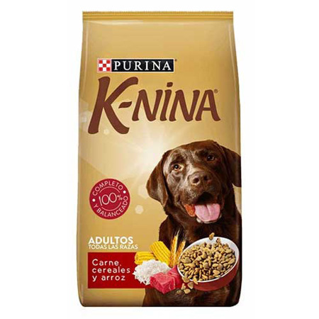 Imagen de Alimento Canino Para Adultos Con Carne, Cereales Y Arroz K-nina Purina 8 K.