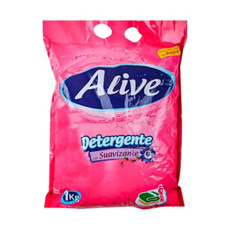 Imagen de Detergente en Polvo con Suavizante Alive 1K