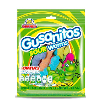 Imagen de Gomita Guandy Gusanitos 71g