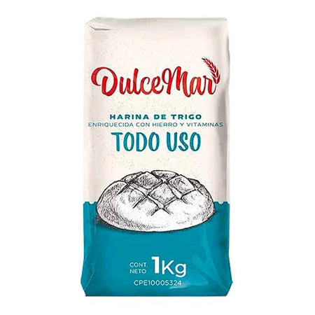 Imagen de Harina De Trigo Dulce Mar Todo Uso 1Kg