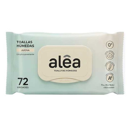 Imagen de Toalla Húmeda Alea Avena 72 Und