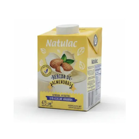 Imagen de Bebida De Almendra Natulac Sin Azúcar 473ml