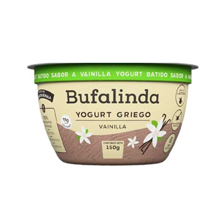 Imagen de Yogurt Firme Bufalinda Griego Vainilla 150g