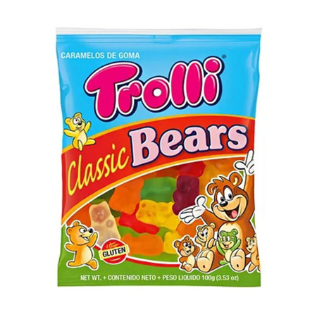 Imagen de Gomita Trolli Classic Bears 100g