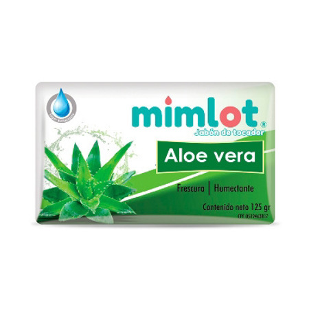 Imagen de Jabón Barra Mimlot Aloe Vera 125g 1und