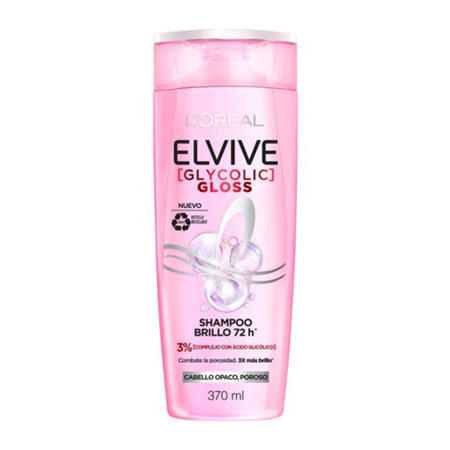 Imagen de Champú Elvive Glycolic Gloss 370ml