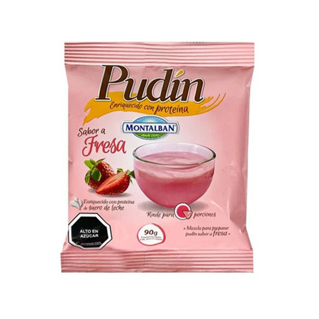 Imagen de Pudin De Fresa Montalban 90g