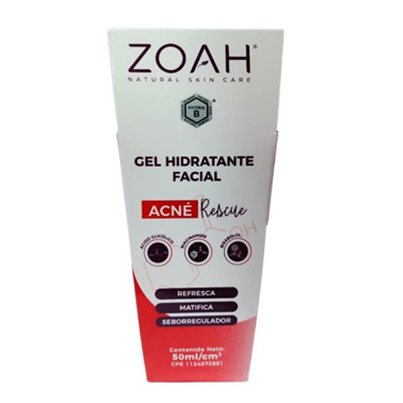 Imagen de Gel Hidratante Zoah Acne Rescue 50ml