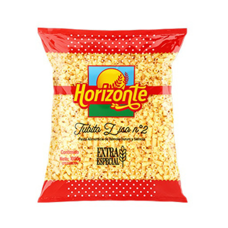 Imagen de Pasta Tubito Liso N2 Horizonte Dedal 1k