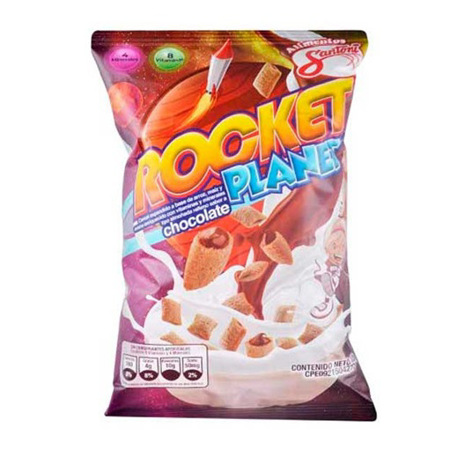 Imagen de Cereal Relleno De Chocolate Rocket Planet 220g