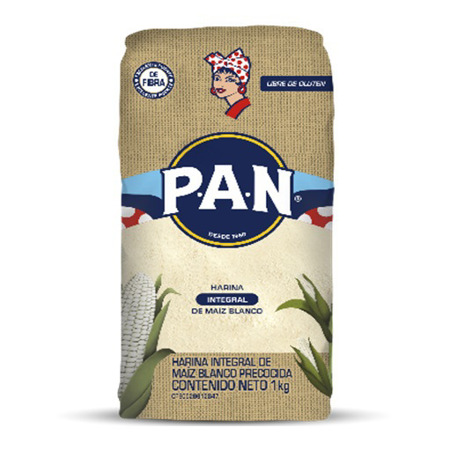 Imagen de Harina De Maíz Pan Blanca Integral 1kg