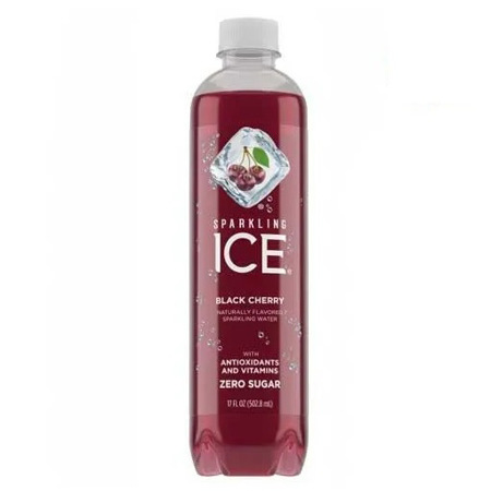 Imagen de Agua Gasificada Ice Black Cherry Zero Sugar 502ml