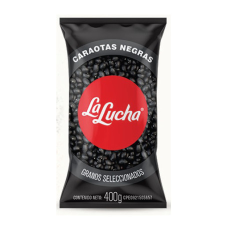 Imagen de Caraota Negra La Lucha 400 Gr